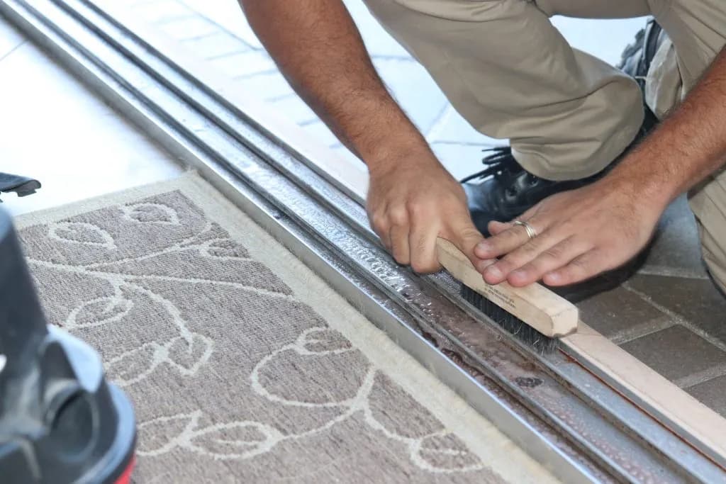Sliding Door Track Repair